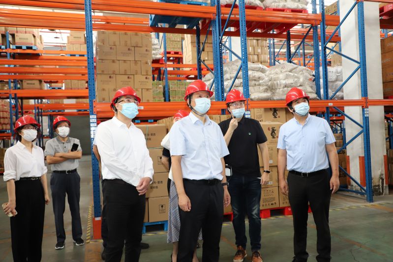 省發(fā)改委領(lǐng)導至常運供應鏈進行物流專題調(diào)研